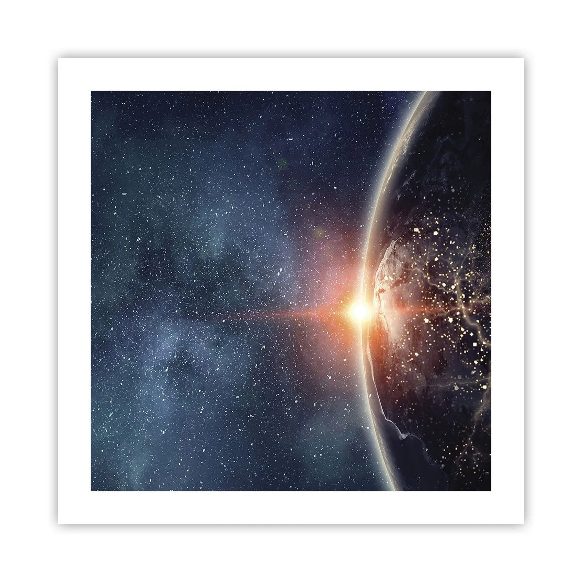 Pôster - Numa nova perspetiva - 50x50 cm