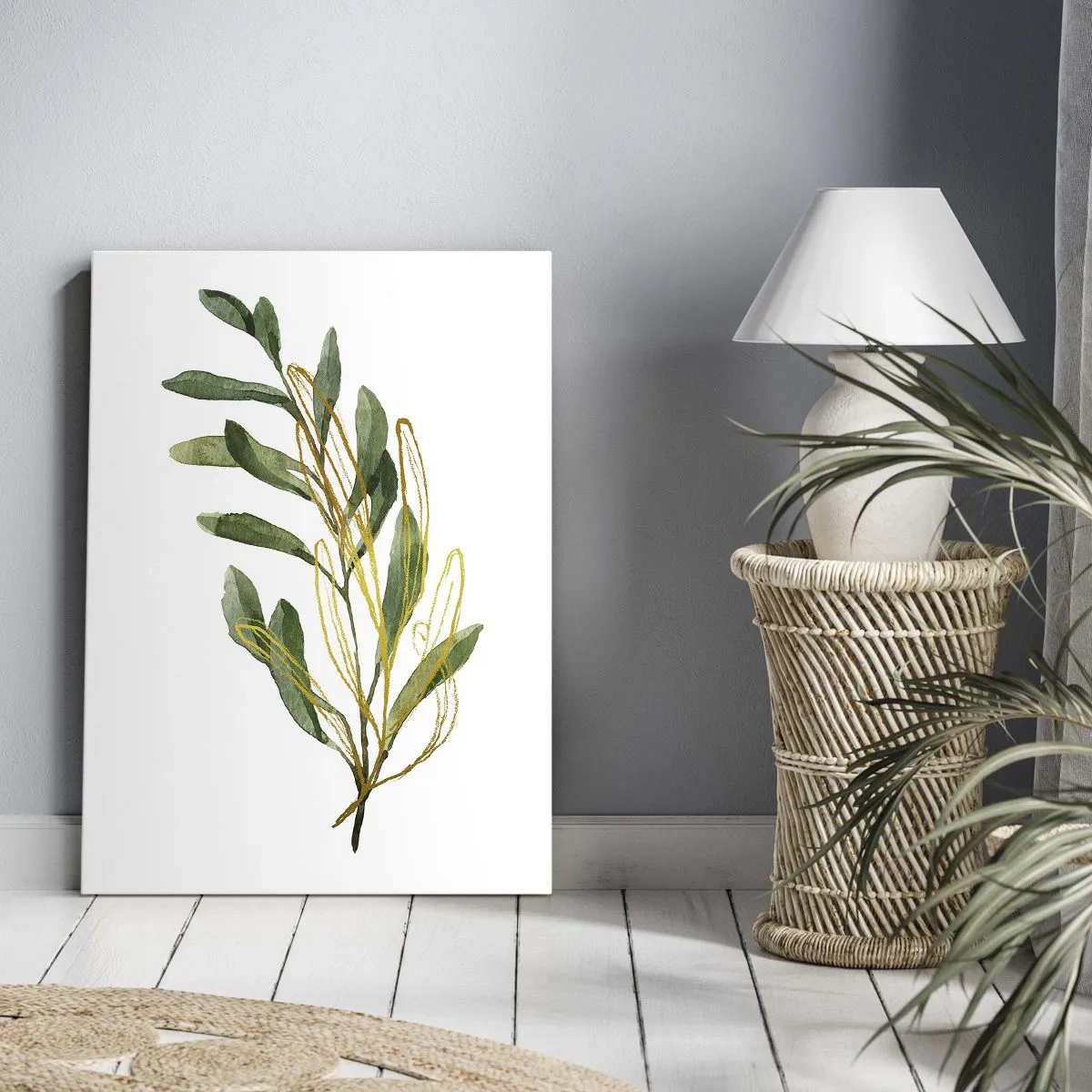 Quadro em tela - Tudo que é bom - 50x70 cm