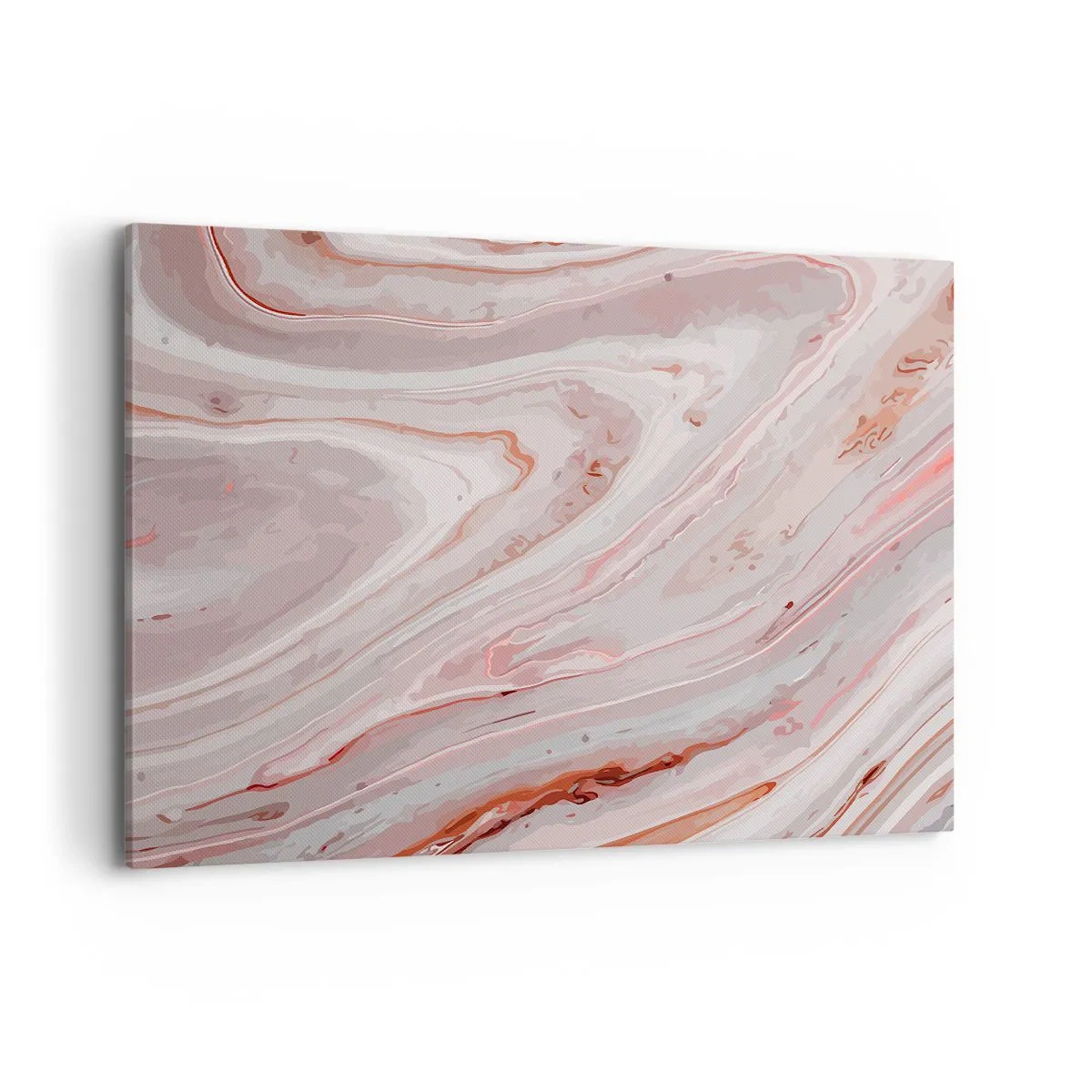 Quadro em tela - Rosa líquido - 120x80 cm
