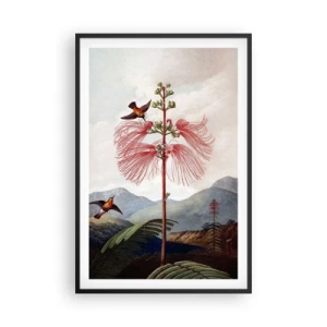 Pôster com moldura preta - Em um paraíso tropical - 61x91 cm