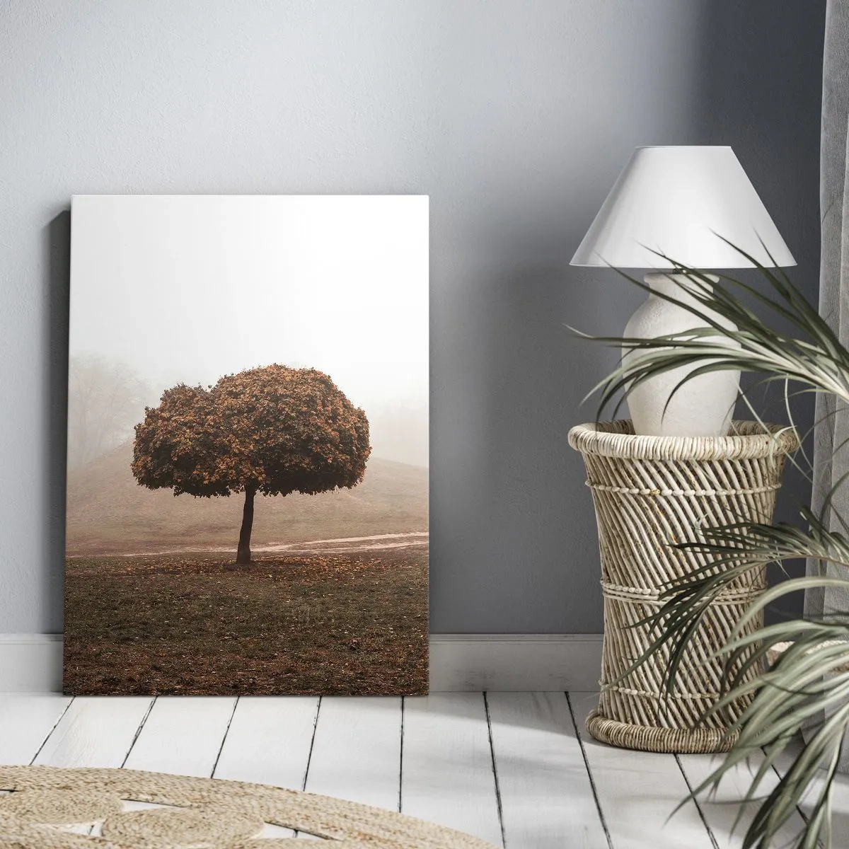 Quadro em tela - Depois de um verão agitado - 70x100 cm