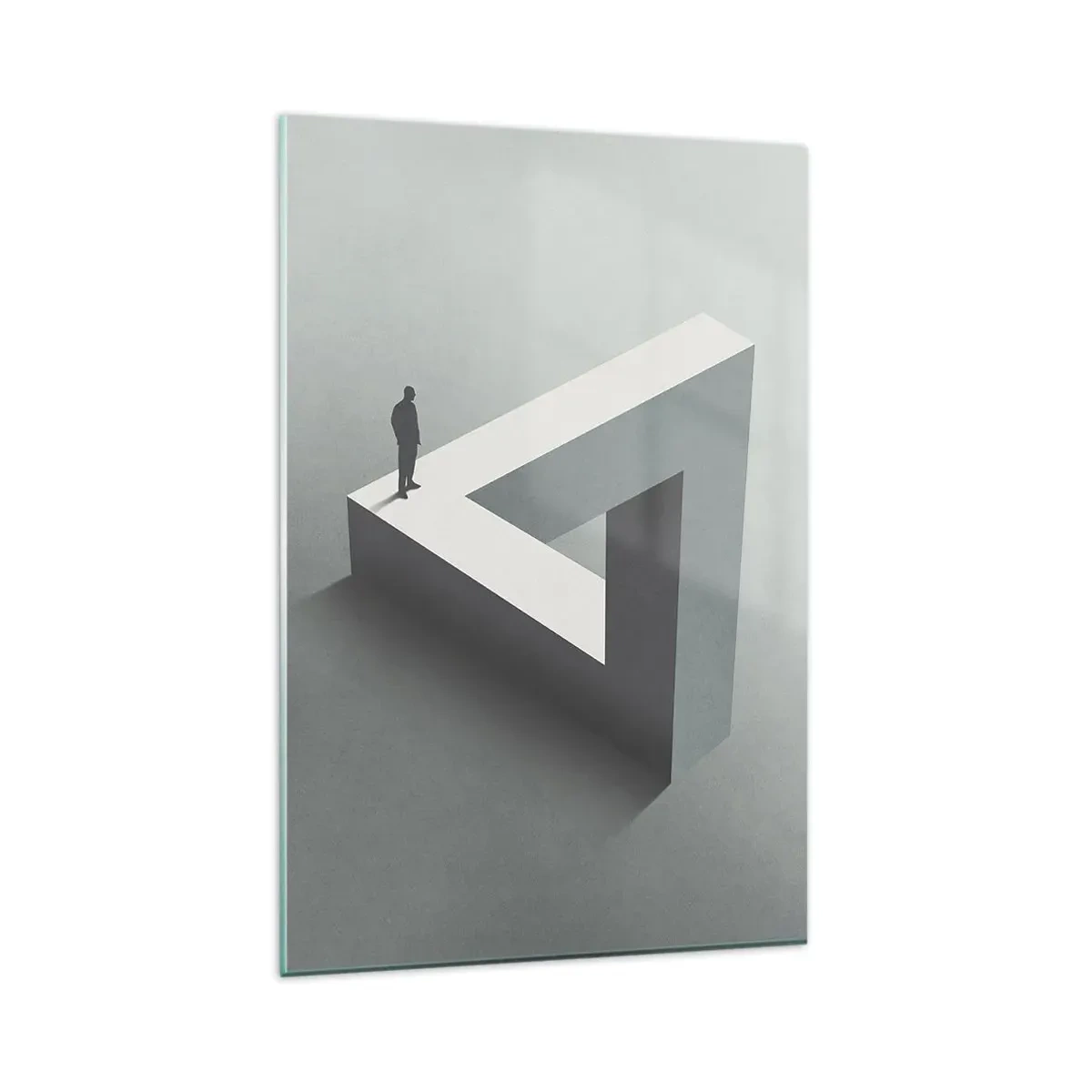 Quadro em vidro - Mas é possível - 80x120 cm