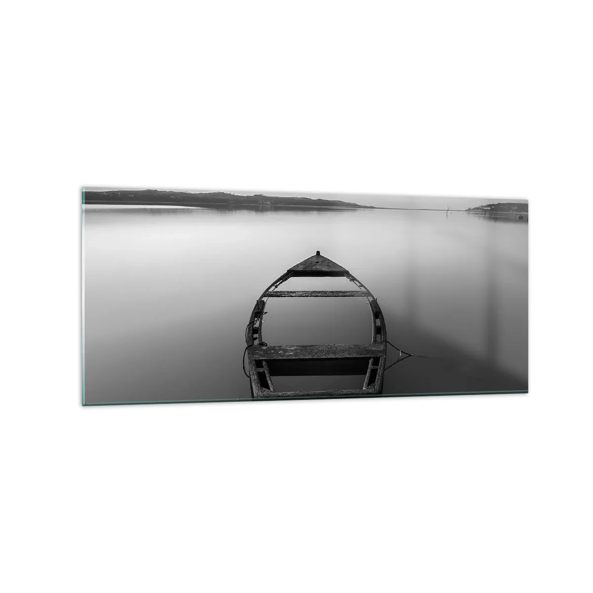 Quadro em vidro - Saudade e melancolia - 120x50 cm