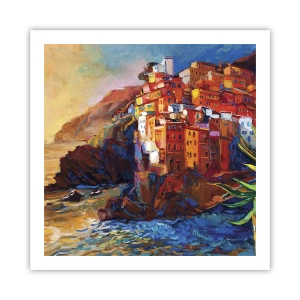 Pôster - Vibrações italianas - 60x60 cm