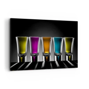Quadro em tela - Tons da alegria - 120x80 cm