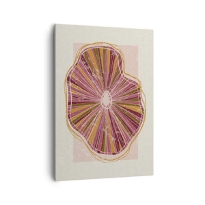 Quadro em tela - Abstração radiante - 50x70 cm