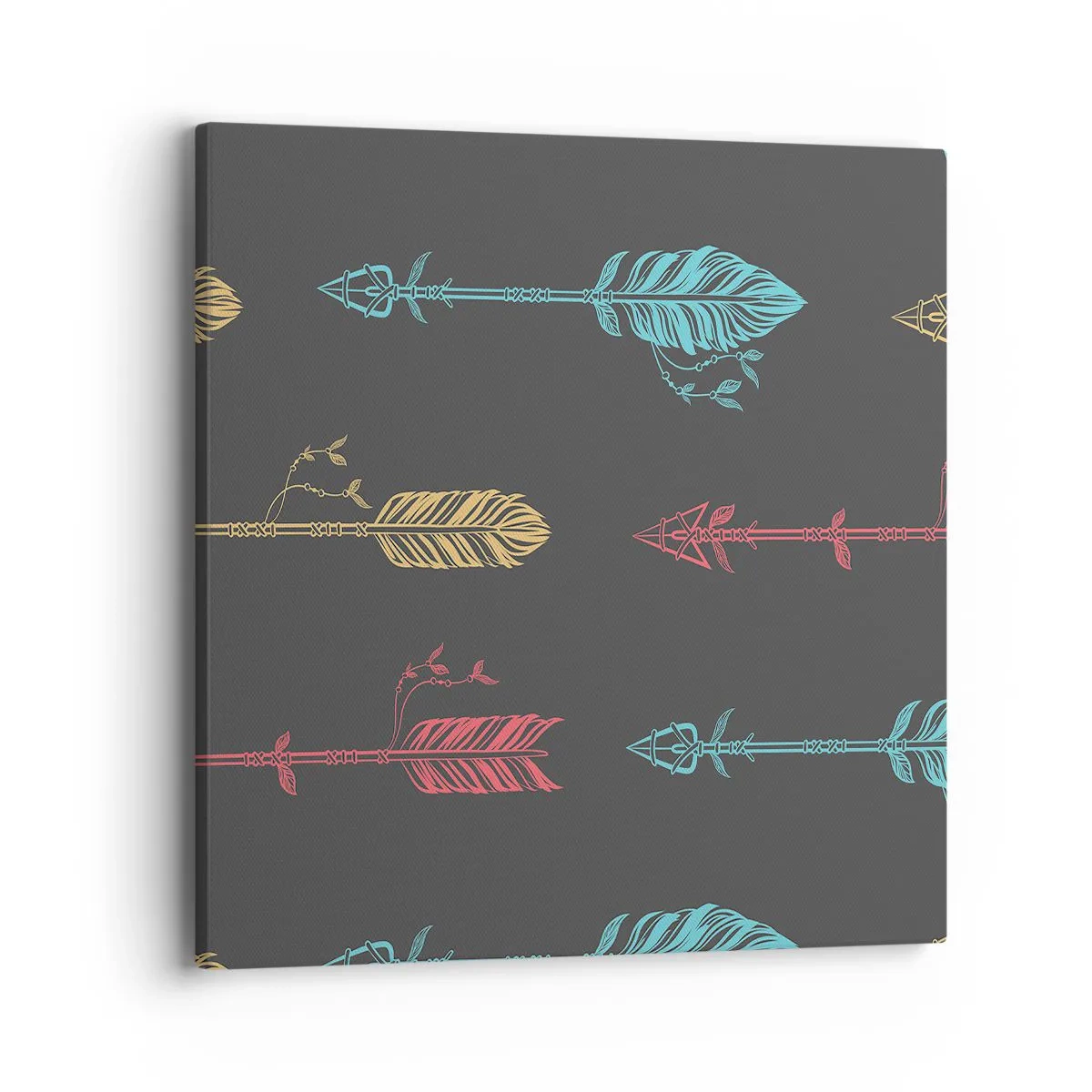 Quadro em tela - Em ordem - 40x40 cm