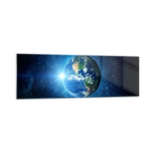 Quadro em vidro - Estamos no céu - 160x50 cm