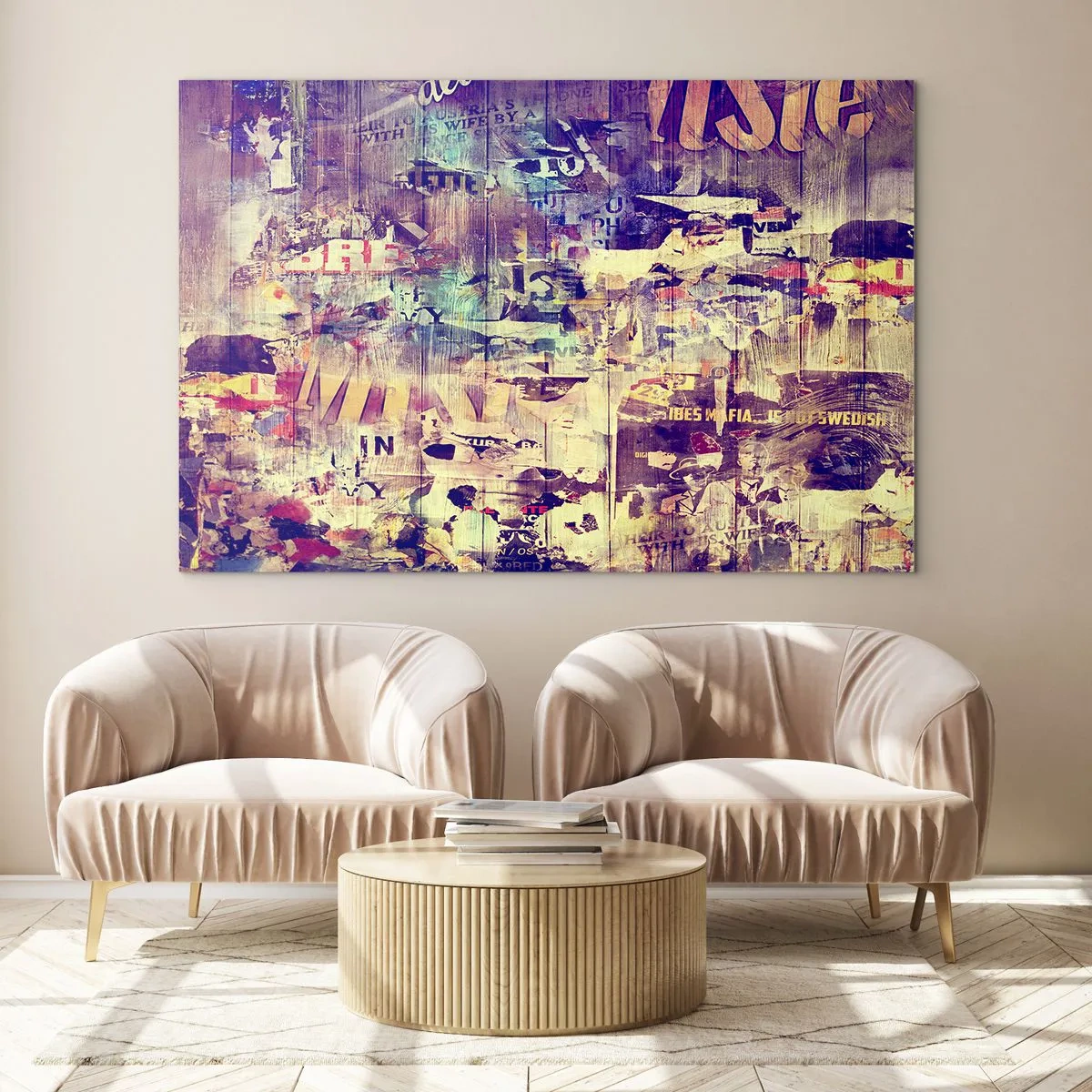 Quadro em vidro - E isso é tudo o que resta - 100x70 cm