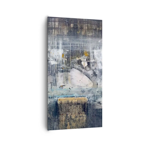 Quadro em tela - Pelo gelo ou pelo torrão de terra - 65x120 cm