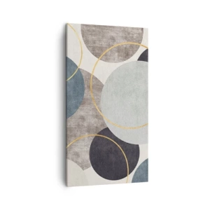 Quadro em tela - Roda por roda - 45x80 cm