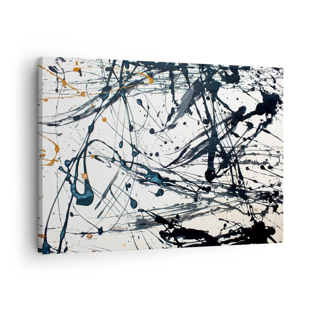 Quadro em tela - Abstração expressionista - 70x50 cm