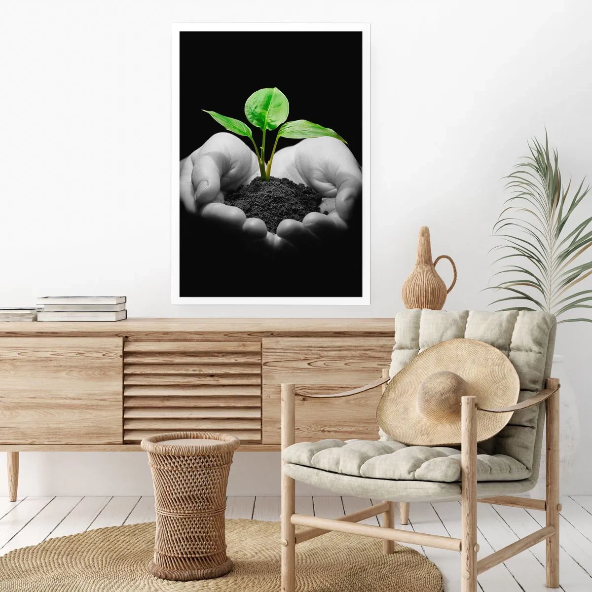 Pôster - Eu amo a natureza, eu a protejo - 70x100 cm