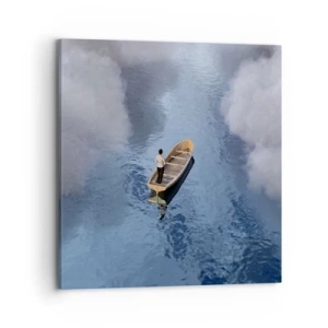 Quadro em tela - Vida – jornada – desconhecido - 70x70 cm