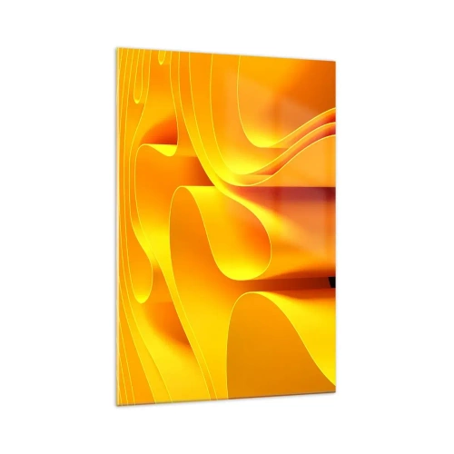 Quadro em vidro - Como as ondas do sol - 70x100 cm