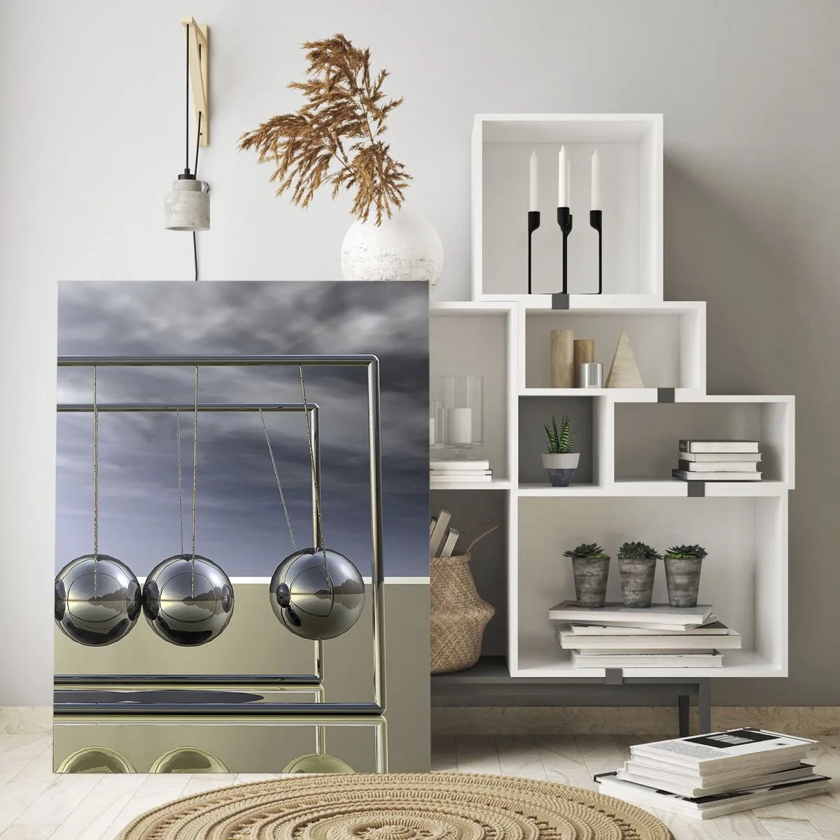 Quadro em vidro - A energia do mundo - 80x120 cm