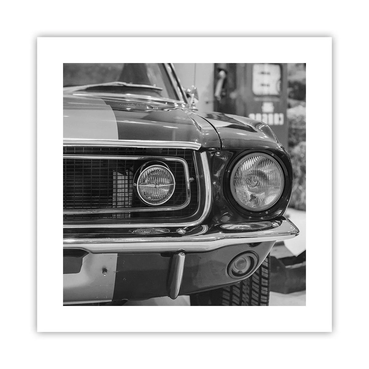 Pôster - Condução perigosa - 40x40 cm