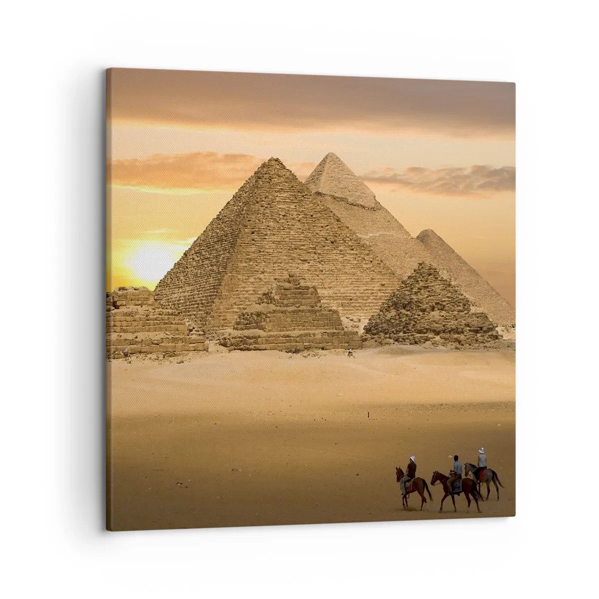 Quadro em tela - Sem mudança durante milhares de anos - 50x50 cm