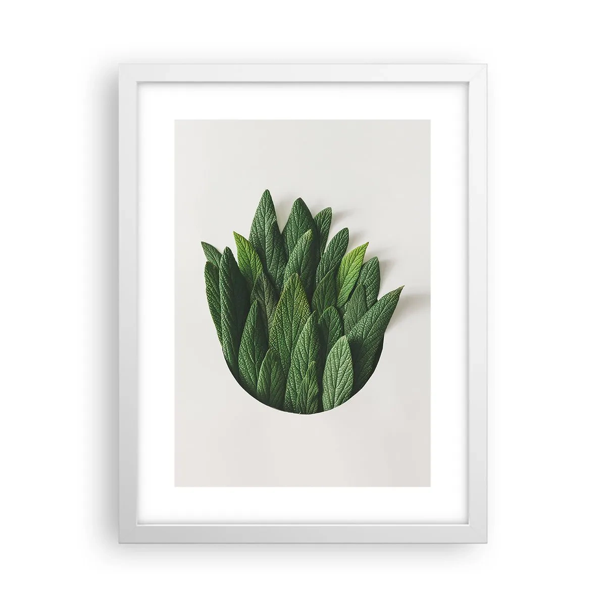 Pôster em moldura branca - Curiosidade indomável - 30x40 cm