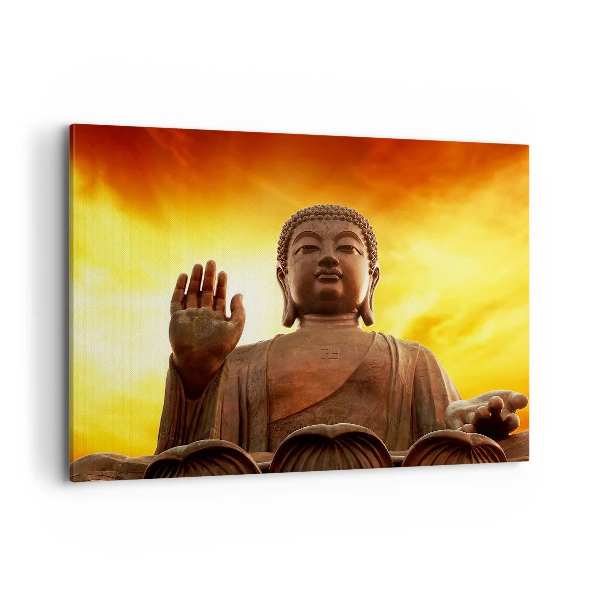 Quadro em tela - Paz do mundo - 100x70 cm