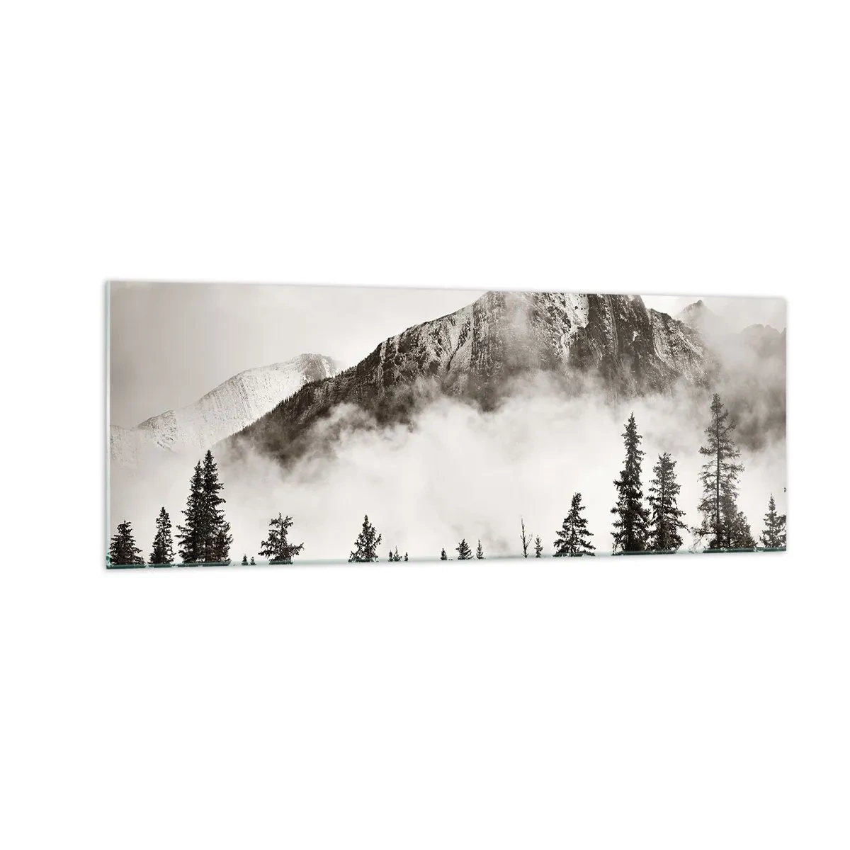 Quadro em vidro - O soberano de granito - 140x50 cm