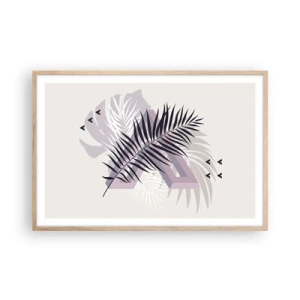 Pôster com moldura de carvalho claro - A sombra de uma sombra - 91x61 cm