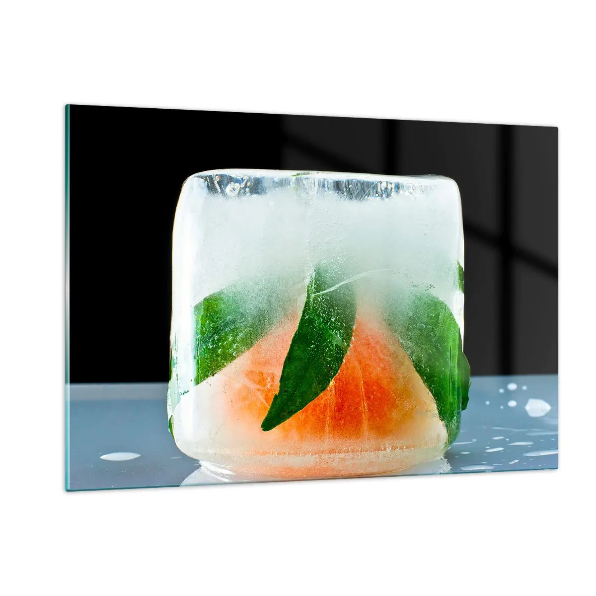 Quadro em vidro - Frescor e refresco - 120x80 cm