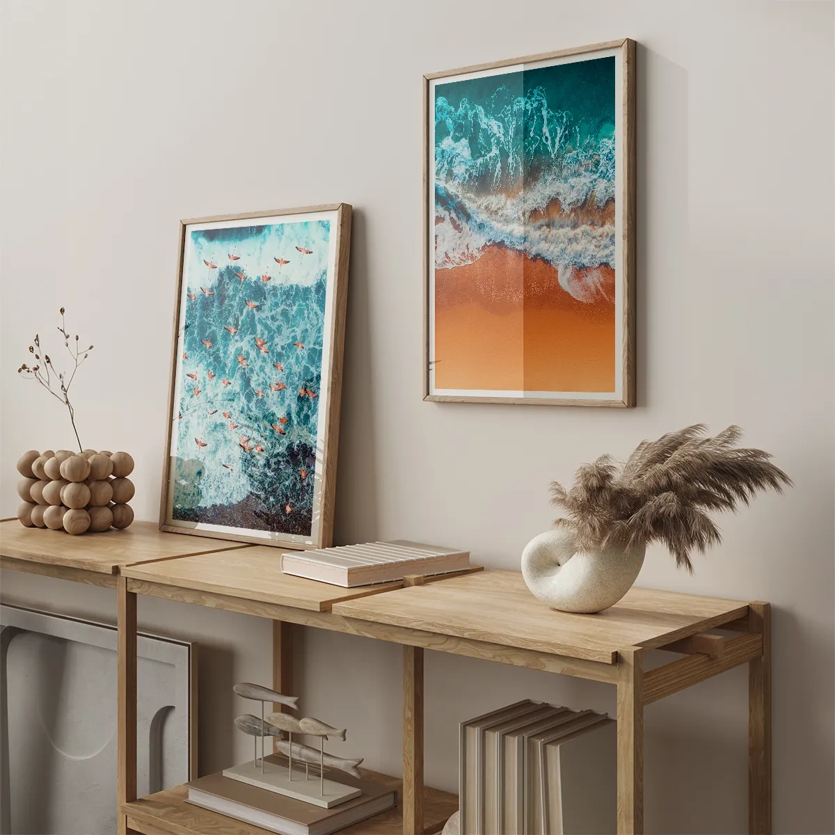 The beauty of the ocean - Inspiração para a sala