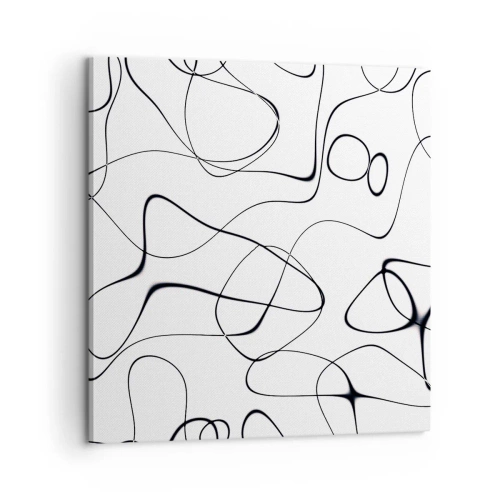 Quadro em tela - Os caminhos da vida, as vicissitudes do destino - 60x60 cm