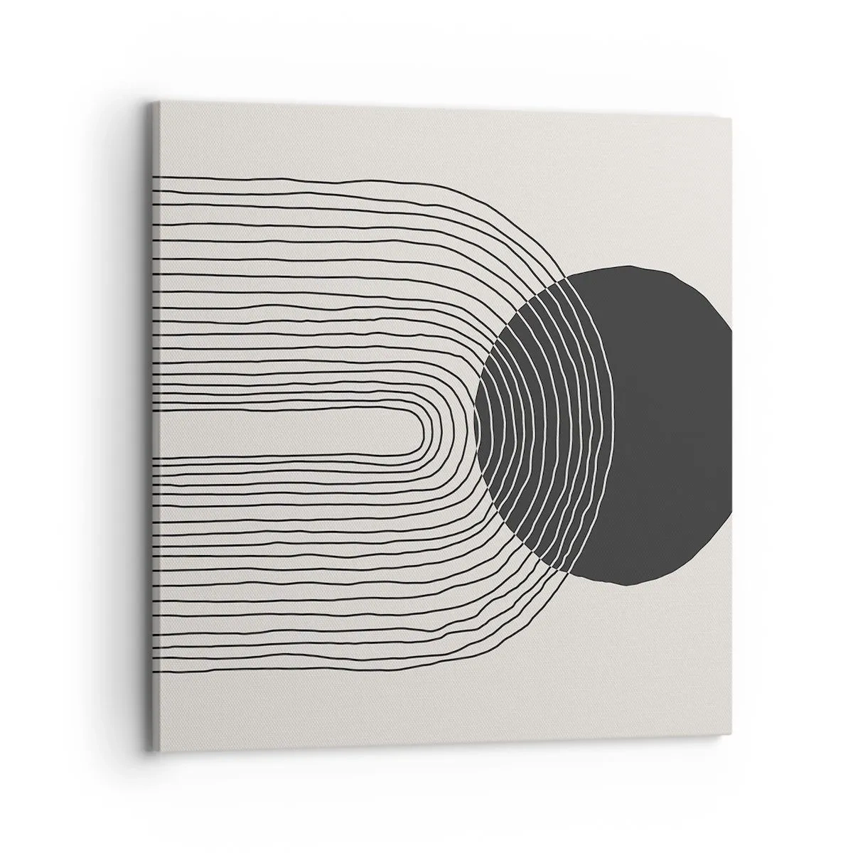 Quadro em tela - Tremores e confiança - 70x70 cm