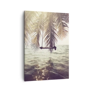 Quadro em tela - Deixe-se levar pela imaginação - 50x70 cm