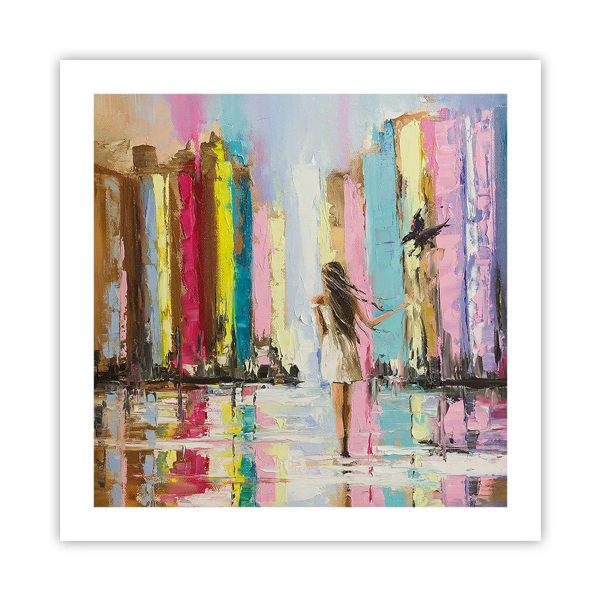 Pôster - Segue-me - 50x50 cm