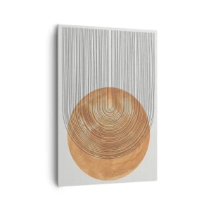 Quadro em tela - Composição solar - 70x100 cm