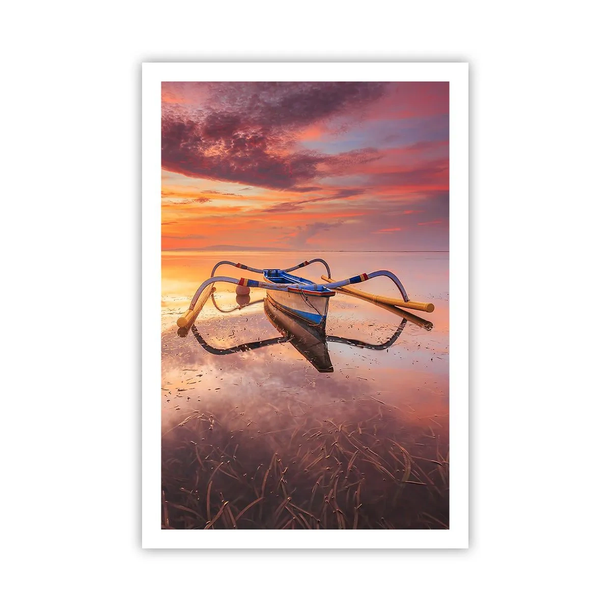 Pôster - A calma de uma noite tropical - 61x91 cm