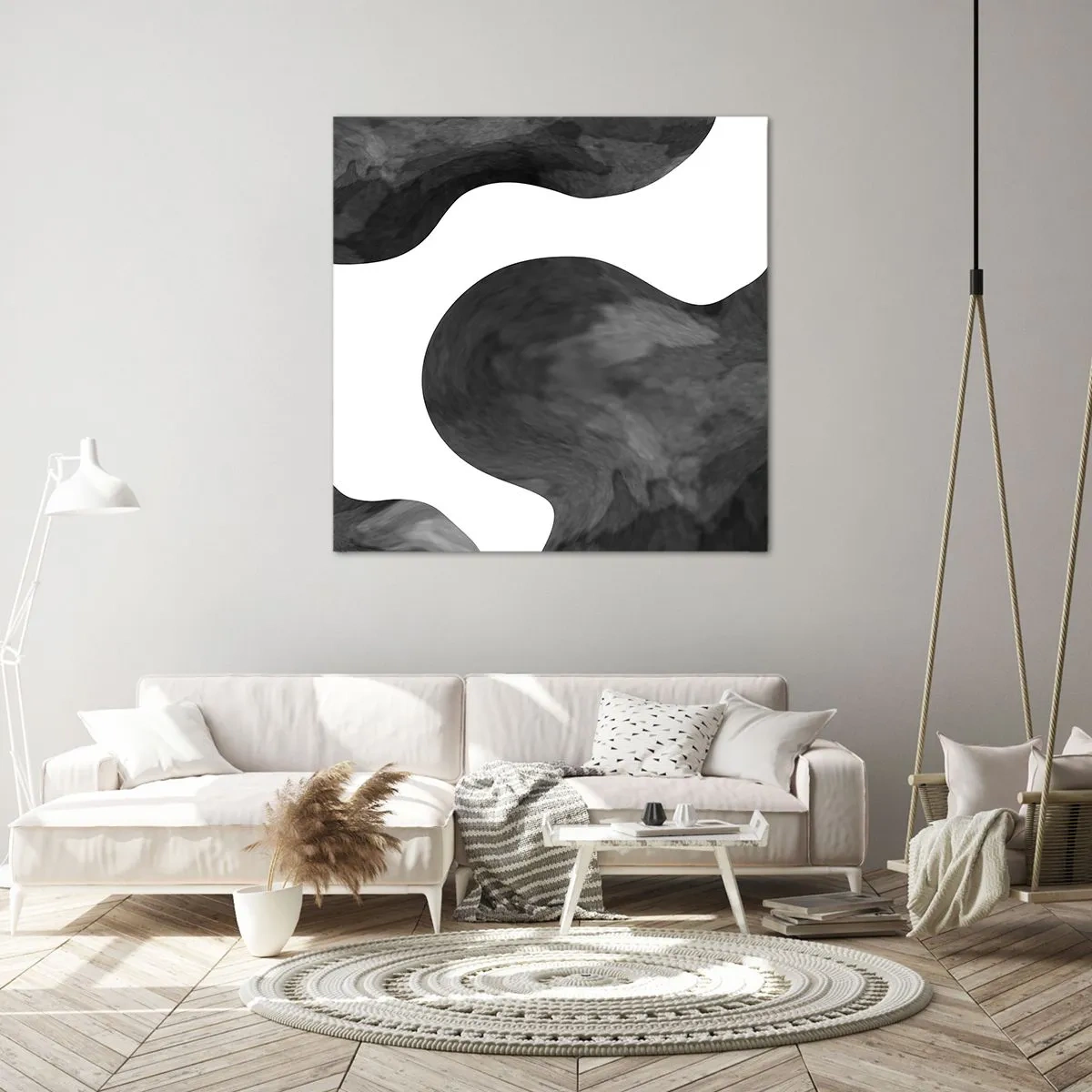 Quadro em tela - Via Láctea - 60x60 cm