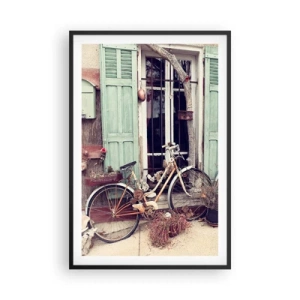 Pôster com moldura preta - Viva a província - 61x91 cm