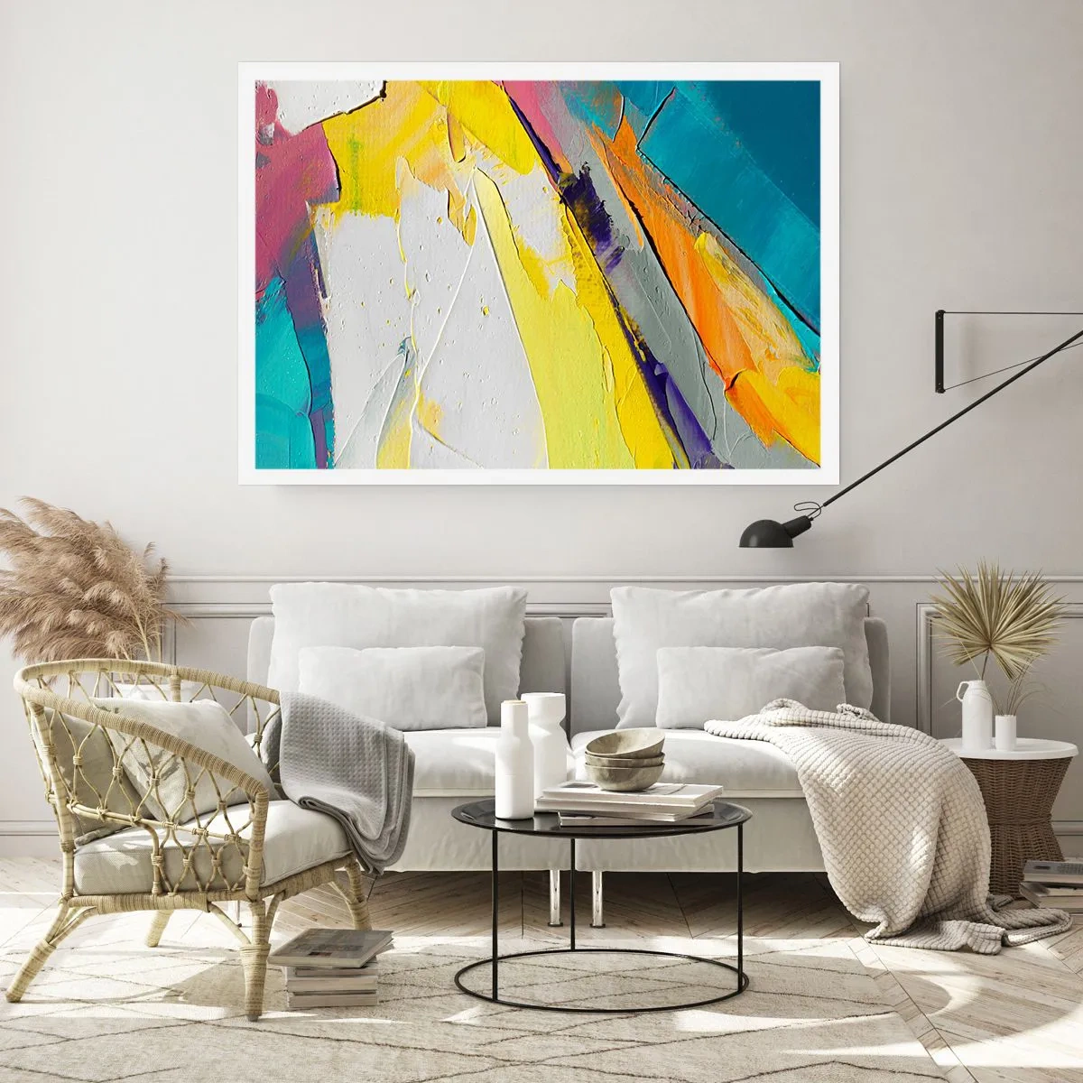 Pôster - Anatomia da luz - 100x70 cm