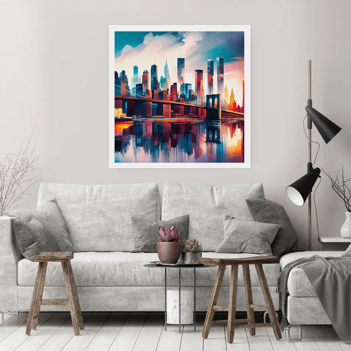 Pôster - Nova York dos sonhos - 40x40 cm