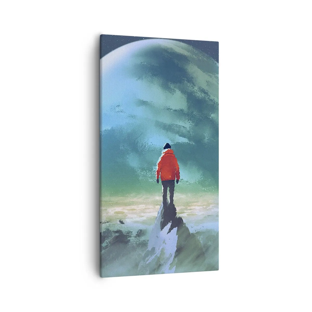 Quadro em tela - Descobridor de uma nova terra - 55x100 cm