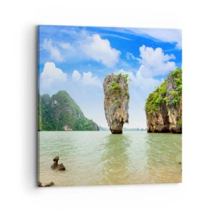 Quadro em tela - Maravilhas rochosas da natureza - 70x70 cm