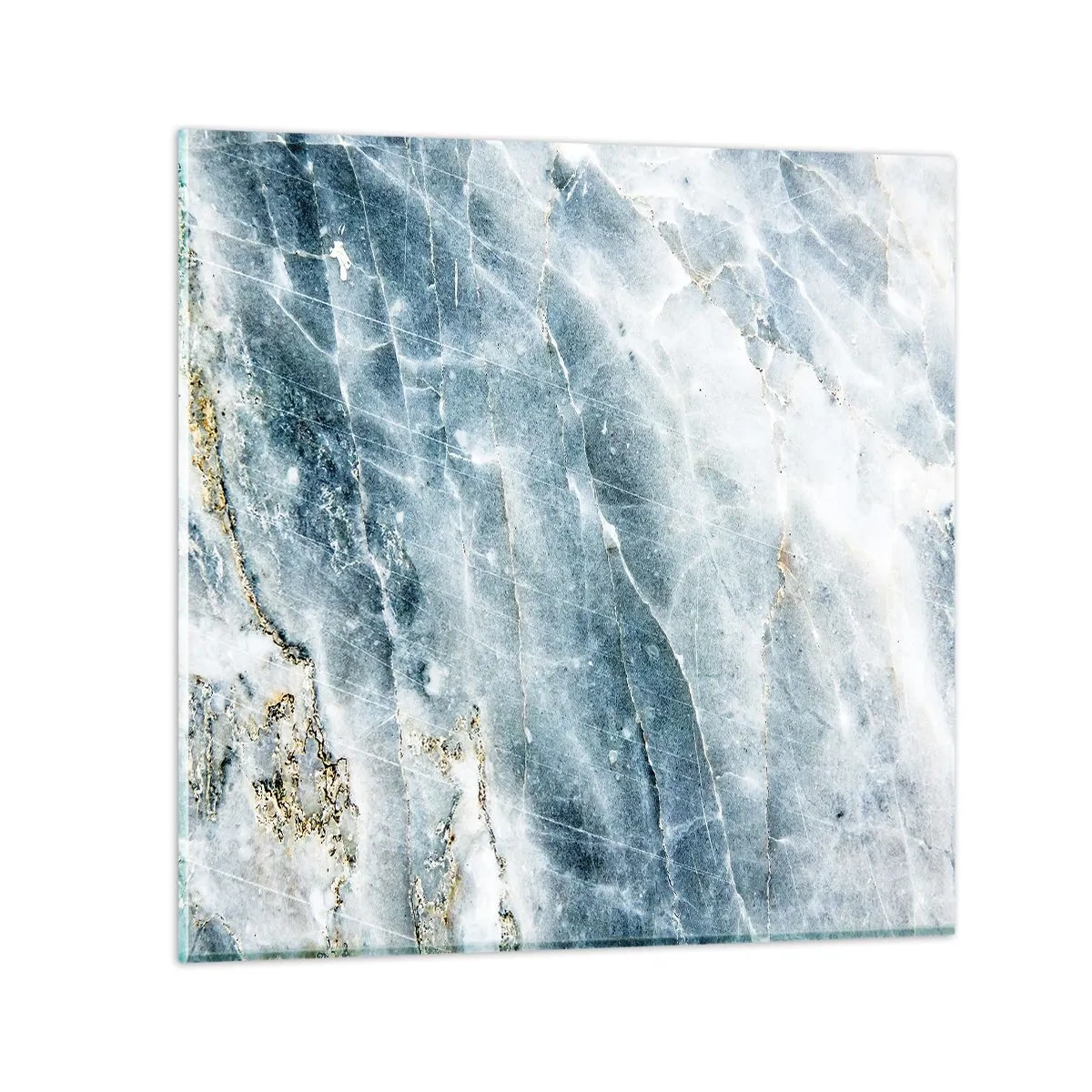 Quadro em vidro - O mundo do Gelo - 70x70 cm