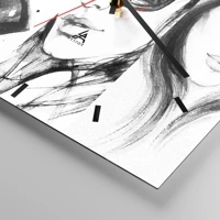 Mostrador com traços