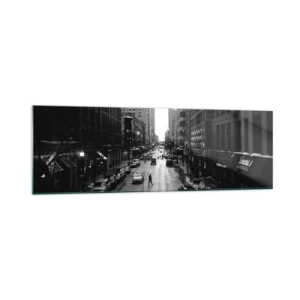 Quadro em vidro - Outro dia como todos os dias - 160x50 cm