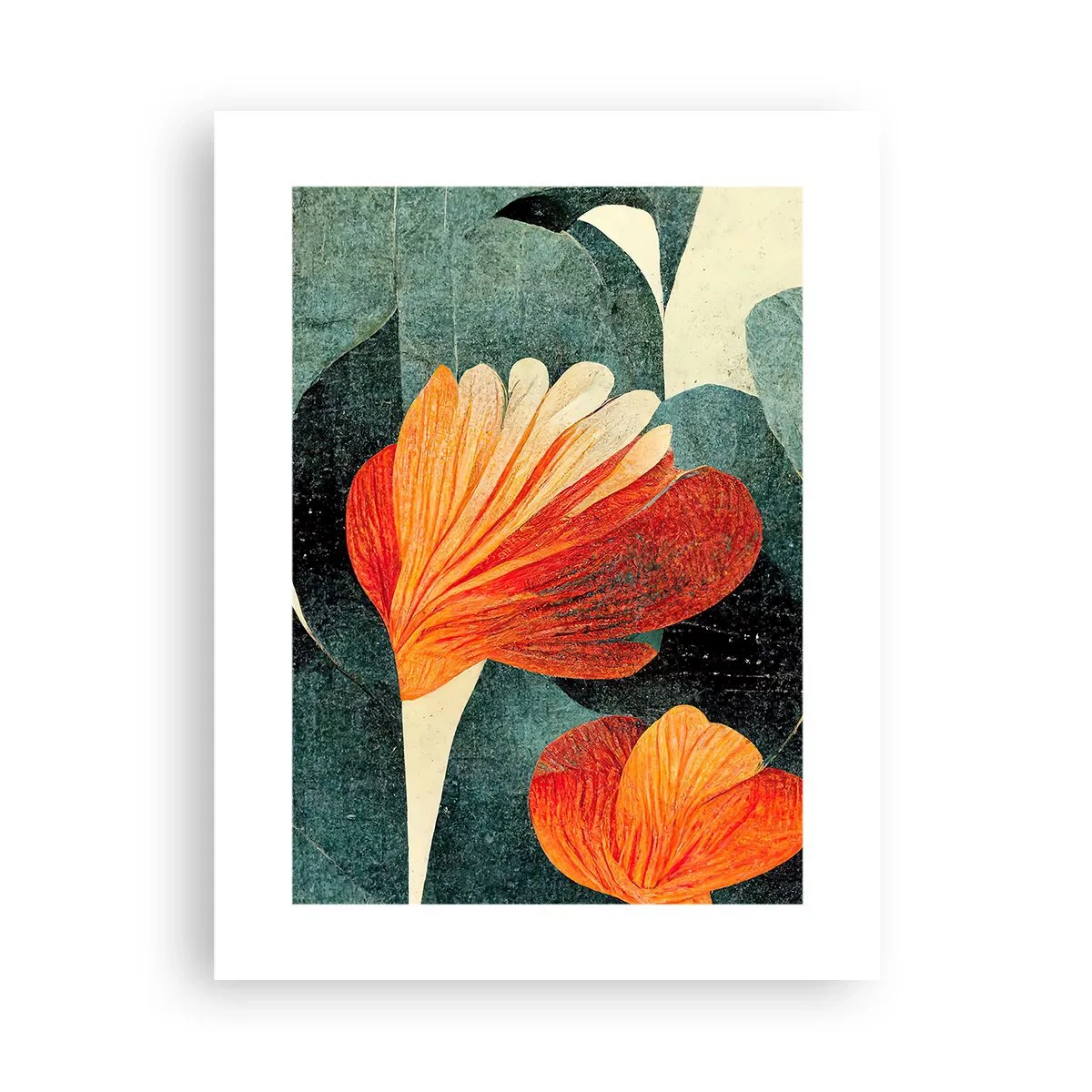 Pôster - O calor dos trópicos e o frescor da vegetação - 30x40 cm