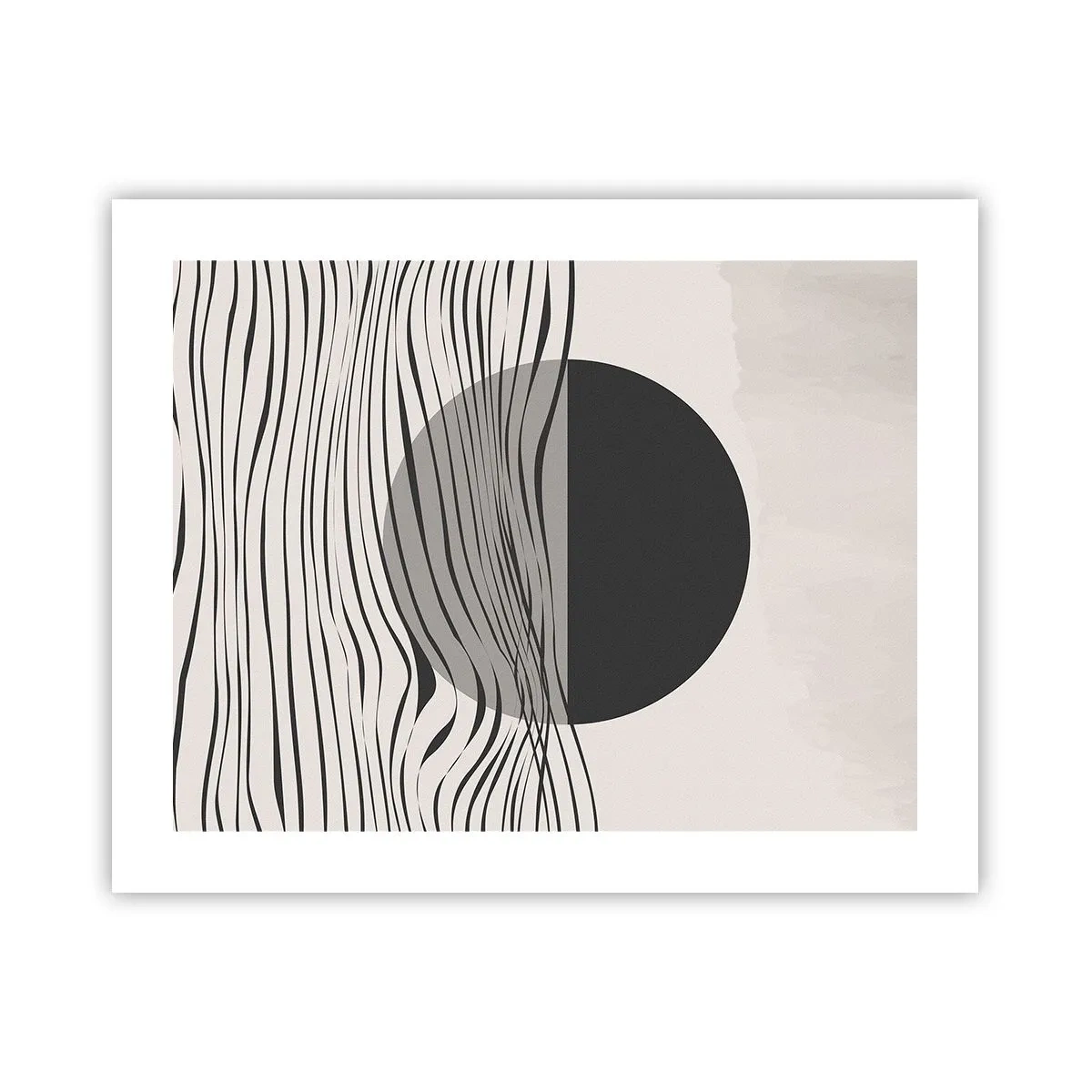 Pôster - Composição da metade - 50x40 cm