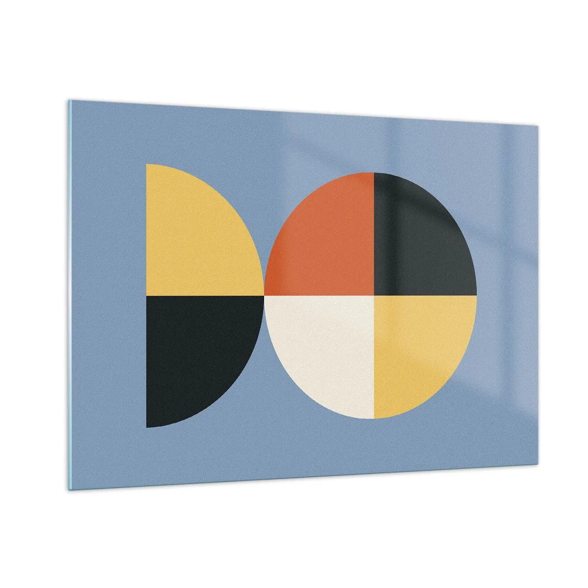 Quadro em vidro - Verja e conte - 100x70 cm