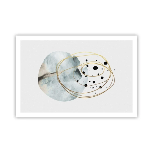 Pôster - No abraço ao espaço - 91x61 cm