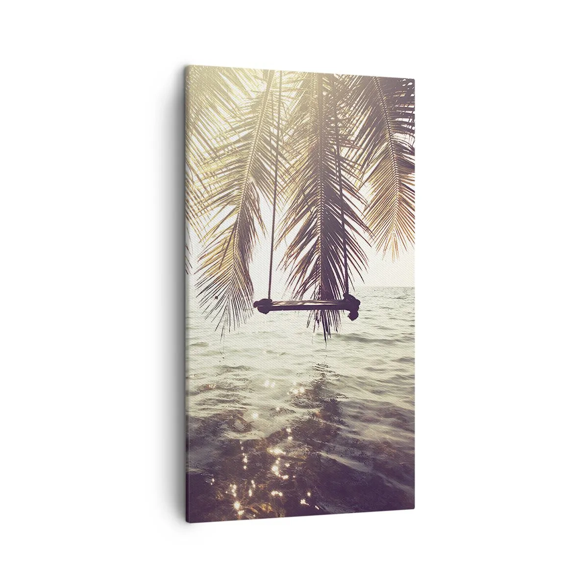 Quadro em tela - Deixe-se levar pela imaginação - 45x80 cm