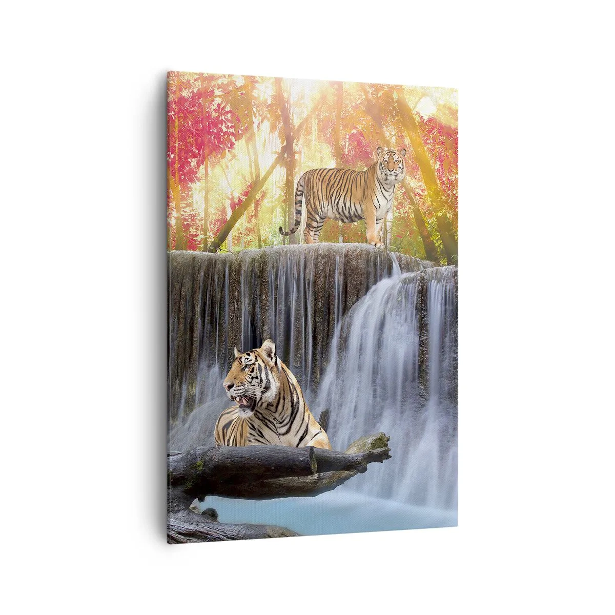 Quadro em tela - Paisagem surrealista    - 70x100 cm