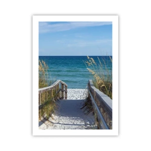 Pôster - Ao sol, ao vento - 50x70 cm